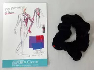 Yuri Plisetsky (FS) Manager Character original player costume scrunchie (with post card) "YURI!!! ON ICE ×Chacott" Yuri! on Museum goods