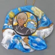 Toru Amuro "CASE CLOSED Scrunchy 2 with metal badge"