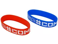 Red x Blue Rubber Band 2-Piece Set "#Compass Battle Theory Analysis System" Battle Conference 2019 Goods