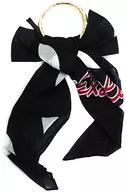 LIP×LIP (black) LIP scarf & scarf ring "HoneyWorks"