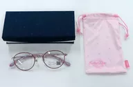 [zero power eyeglasses] Super Sailor Moon (Tsukino Usagi) Model Collaboration Glasses "Theatrical Pretty Guardian Sailor Moon Eternal×JINS×BANDAI"