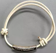 Tatsuya Ishii GROUND ANGEL Bracelet -leather white "GROUND ANGEL x ～ Angel Rays ～"