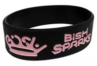 BisH Rubber Band (Black x Pink) "BisH SPARKS" Encounter with Aliens "epAsODE5" cha Gacha Prize