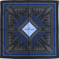 Bufanda cuadrada de Idia Shroud "Disney Twisted Wonderland Glory's Masquerade ~ flor de loto Roja y Campana de Salvación ~"