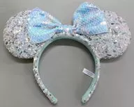 Minnie Mouse (Sequin / Light Blue) band for hair "Disney" Tokyo Disney Resort limited