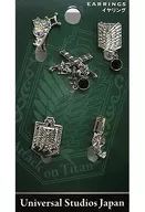 Collection (Ambu Rem Item) Earrings Set "Attack on Titan" Universal Studios Japan 2022 Limited