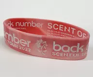back number橡皮筋白色×粉色