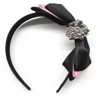 てるとくん リボンカチューシャ ブラック×ピンク 「Knight A - 騎士A - ONEMAN LIVE 2023 『AllVIN』」