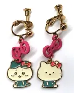 Bee lace & Hello Kitty earrings "A little cute little thing × Sanrio Character Cheater's ×Avail"