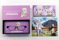 [zero power eyeglasses] Emilia original glasses frame "Re:ZeRo Starting Life in Another World ×HEART UP"