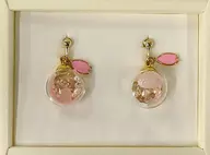 Flower bouquet motif earrings "Cardcaptor Sakura Limited Shop in Marui"