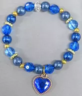 September Sapphire color "Charm Bracelet - Wish for Heart -"