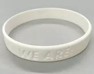 ラバーバンド(白) 「WE ARE! Let’s get the party STARTO!!」