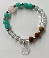 Kudo 清霞 Brazalete - Flor de cereza con una bola de madera - "Mi feliz matrimonio"