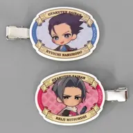 "CAPCOM CAFE× Ace Attorney & Great Ace Attorney" forelock clip by Ryuichi ken "CAPCOM & Great"