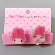 My Melody Sparkling Pair Clip 3 "Sanrio Chara-Kats"