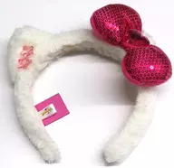 Hello Kitty (Pink Ribbon / Heart) band for hair "Sanrio Character Connectors" Universal Studios Japan limited