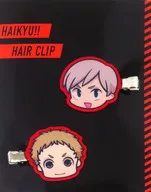 夜久衛輔＆灰羽リエーフ ヘアクリップ(2個セット) 「劇場版ハイキュー!! ゴミ捨て場の決戦展」   