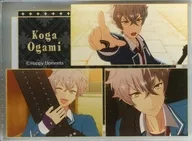 OGAMI Koga (uniform ver.) "Ensemble Stars! Tsuioku Selection POP-UP STORE Crossroad Trading Acrylic Clip"