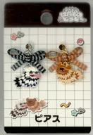 蛇腹&ガラルジグザグマ穿孔耳环口袋妖怪中心限定