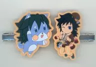 冨岡義勇 クッキー風ヘアクリップ 「鬼滅の刃×ufotable Cafe×マチ★アソビCAFE バレンタイン＆ホワイトデーイベント2025 前期」