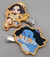 神崎アオイ クッキー風ヘアクリップ 「鬼滅の刃×ufotable Cafe×マチ★アソビCAFE バレンタイン＆ホワイトデーイベント2025 前期」