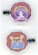 Reo Mikage Kyurubupun Acrylic Forehair Clip - Animal Costume - vol. 2 "Blue Rock"
