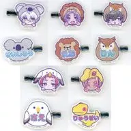 5-Type Set Kyurubupun Acrylic Forehair Clip - Animal Costume - vol. 2 "Bluelock"