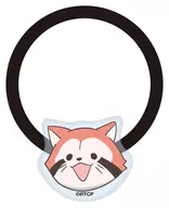 Akakar acrylic hair rubber "Araiguma Calcar Dan"