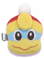 10. Dadede Daio (Face) Fluffy Fluffy Hair Clip "Hoshi-no Kirby"