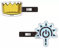 B acrylic forelock clip "Sannosho Fire Force"