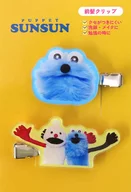 Sun Sun & Non Non Acrílico Prehair Clip (2 Set) "パペットスンスン x Obrigado"