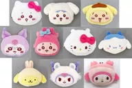 全10種セット 「ちいかわ なんか小さくてかわいいやつ×サンリオキャラクターズ シークレットヘアクリップ」