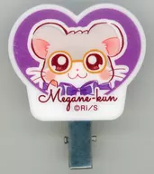 Gafas "Hamtaro x 100 yen shop acrílico clip de pelo acrílico"