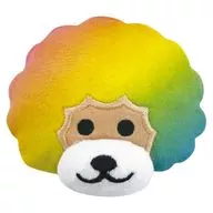 アフロ犬 レジェンドキャラクター フェイスマスコットヘアクリップ 「アフロ犬」