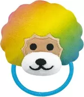 アフロ犬 レジェンドキャラクター フェイスマスコットヘアゴム 「アフロ犬」
