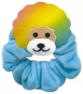 アフロ犬 レジェンドキャラクター フェイスマスコットシュシュ 「アフロ犬」
