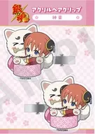 神楽＆定春 アクリルヘアクリップ 「銀魂」