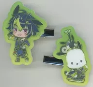 伊波ライ×ポチャッコ ヘアクリップ 「バーチャルYouTuber にじさんじ Dytica×サンリオキャラクターズ」