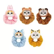 全5種セット 「mofusand にゃんぱんつ!ぬいぐるみシュシュ」