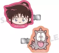 B.峰さやか＆ナマコ男 ゆるころフェイス ヘアクリップセット 「真・侍伝 YAIBA」
