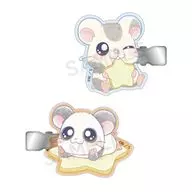 B.こうしくん＆パンダくん Twinkle Dreams ヘアクリップセット 「とっとこハム太郎」