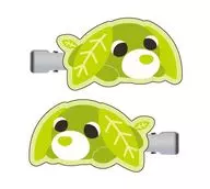 1.リョク ヘアクリップ 「お茶犬」