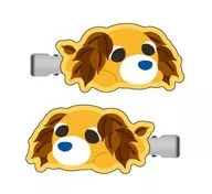 7.ムハ ヘアクリップ 「お茶犬」