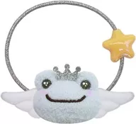 ライトブルー ゆめかわ ヘアゴム 「pickles the frog-かえるのピクルス-」