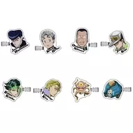 全8種セット 「コレクションヘアクリップ ジョジョの奇妙な冒険 第4部 ダイヤモンドは砕けない」