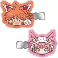 C ゆるころフェイス ヘアクリップセット 「TO BE HERO X」