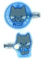 woongnini(キム・ジウン) ヘアクリップセット(2個セット) 「エニマイくじ zeroni -INDIGO FLOWER POP-」 E賞