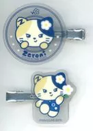 rinini(リッキー) ヘアクリップセット(2個セット) 「エニマイくじ zeroni -INDIGO FLOWER POP-」 E賞