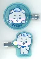 gunini(パク・ゴヌク) ヘアクリップセット(2個セット) 「エニマイくじ zeroni -INDIGO FLOWER POP-」 E賞